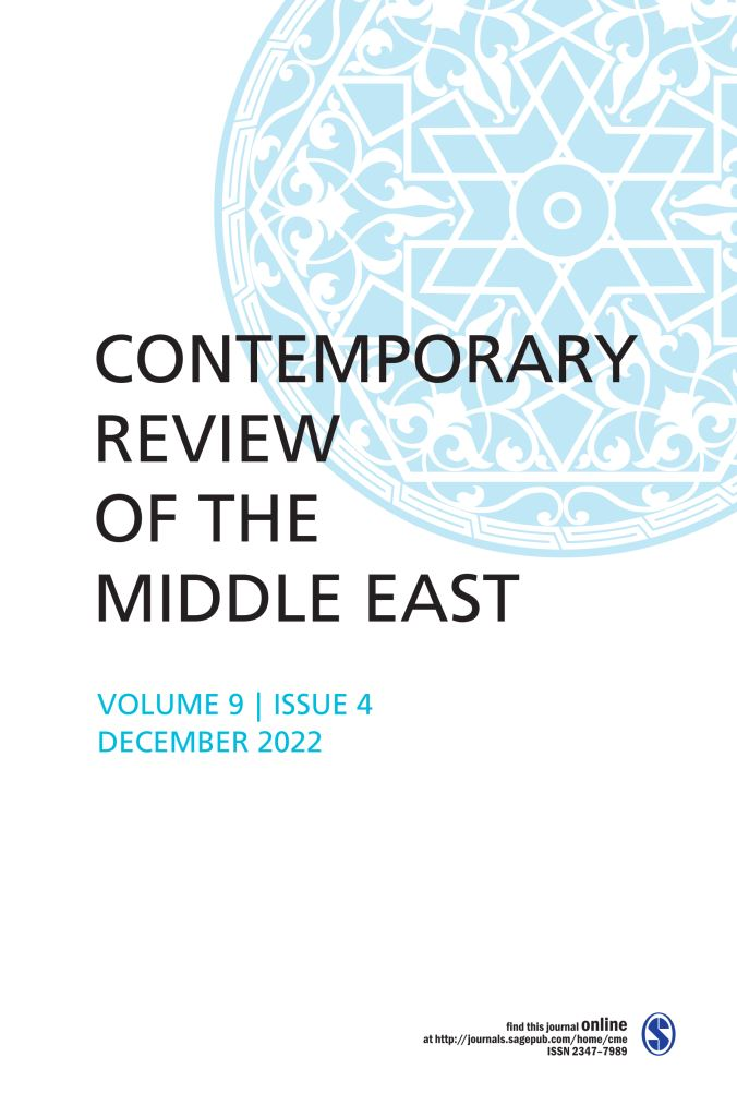Contemporary Review of the Middle East Volume 9 Issue 4, December 2022: Contents
