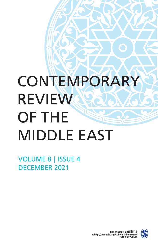 Contemporary Review of the Middle East Volume 8 Issue 4, December 2021: Articles